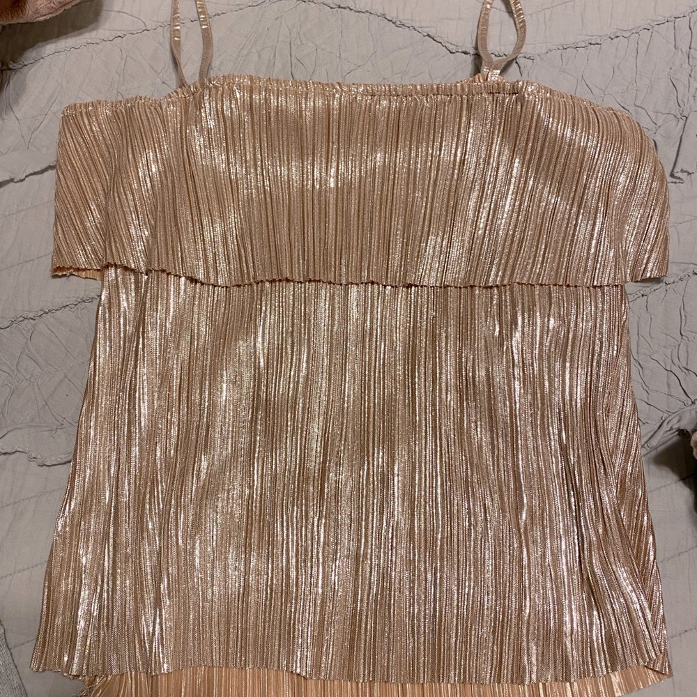 Rose Gold dressy top